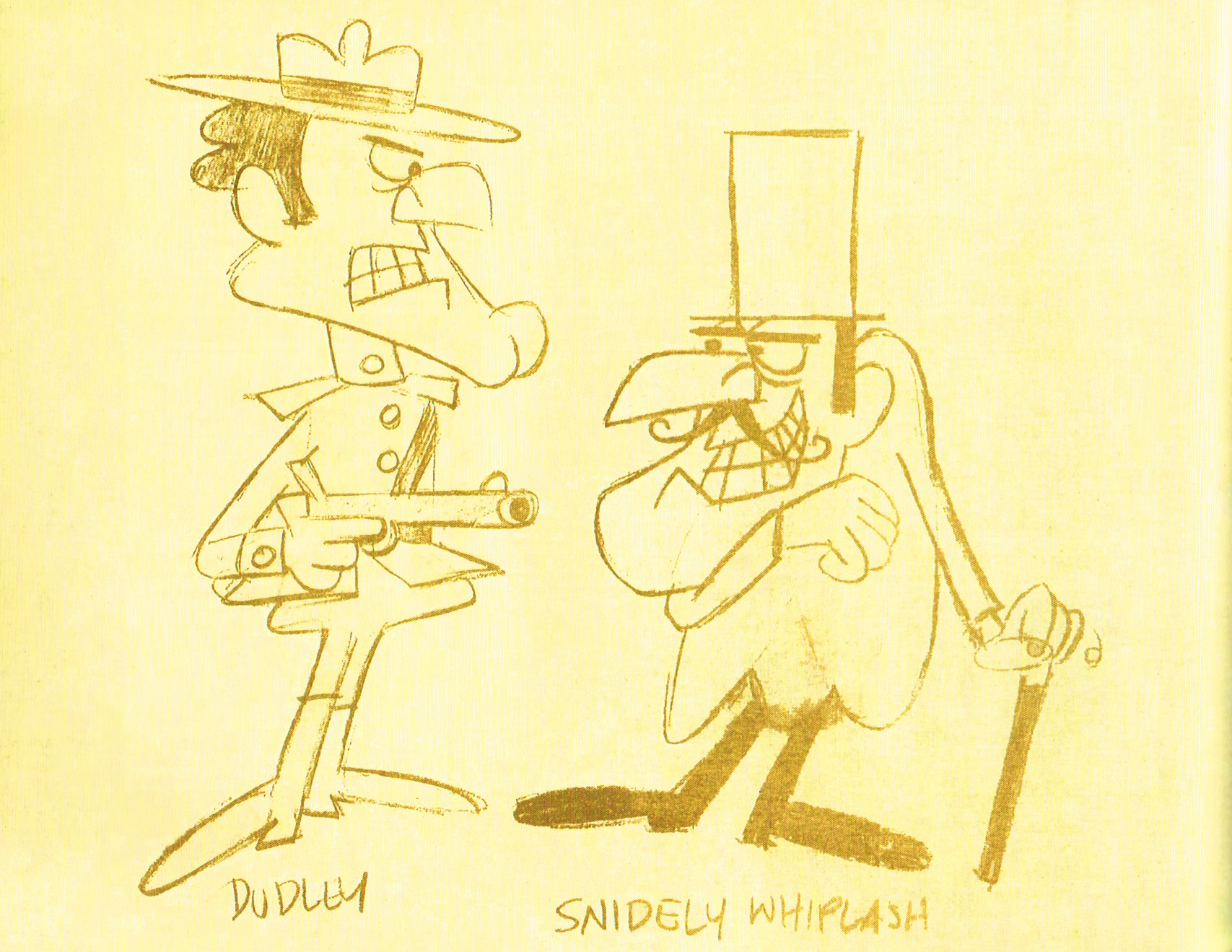 Dudley Do Right of the Mounties — Art & Animation